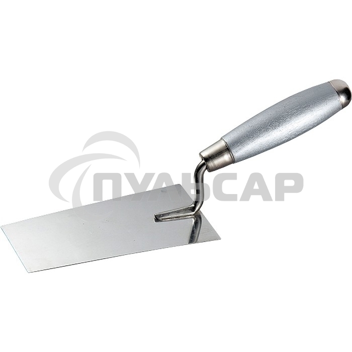 Кельма Matrix из нерж. стали, 140x82 мм, деревянная ручка MASTER