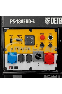 Электрогенератор бензиновый Denzel PS-180EAD-3, 18 кВт, 110 дБ, 265 кг