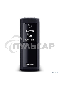 Источник бесперебойного питания UPS CyberPower VP1200ELCD Line-Interactive 1200VA/720W USB/RS-232/RJ11/45 (4 + 1 EURO)