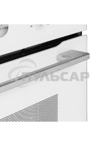 Шкаф духовой газовый с электрическим грилем Maunfeld MOGS703W, встраиваемый