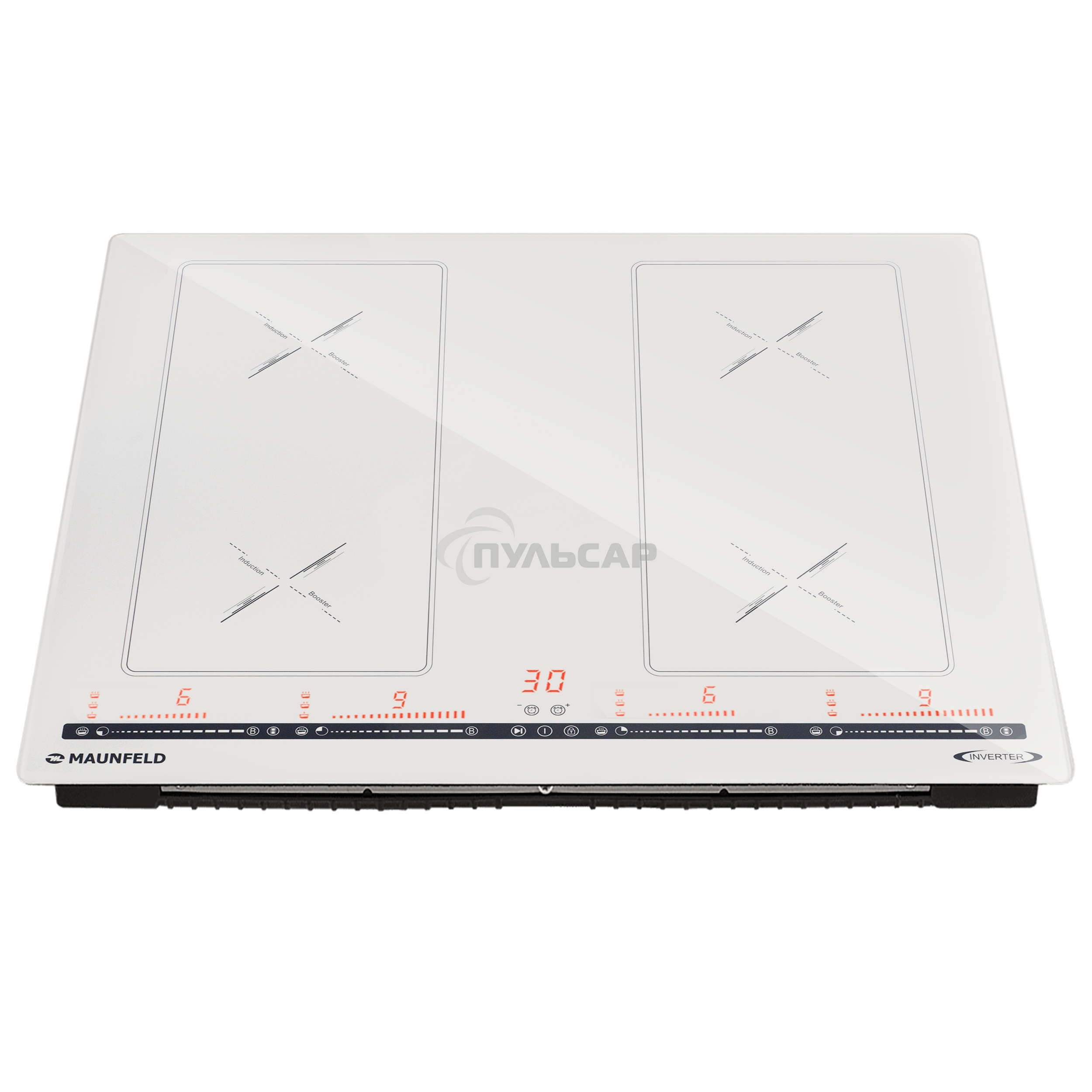 Индукционная варочная панель Maunfeld CVI594SB2BGA Inverter бежевый