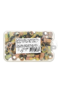 Заклепки резьбовые Denzel стальные, оцинкованные, М6, пластиковый кейс, 70 шт.