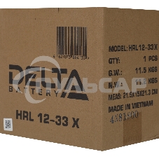 Батарея для ИБП Delta HRL 12-33 X 12В 33А·ч