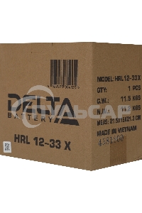Батарея для ИБП Delta HRL 12-33 X 12В 33А·ч