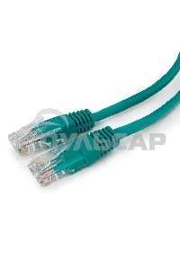 Патч-корд UTP Cablexpert кат.5e, 0.5м, литой, многожильный (зеленый)