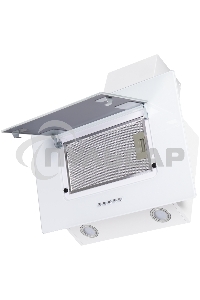 Вытяжка наклонная HOMSair Elf Push 60 белый, 60 см, 650 куб. м/ч, 47 дБ