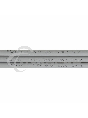 Термоусаживаемая трубка Rexant 6,0/3,0 мм, серая, упаковка 50 шт. по 1 м