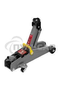 Домкрат Matrix гидравлический подкатный 2 т h подъема 135–385мм в пласт. кейсе master