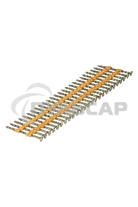 Гвозди для пнев. нейлера (крашен.), длина - 50 мм, диам. - 2,9 мм, 2000 шт. Denzel