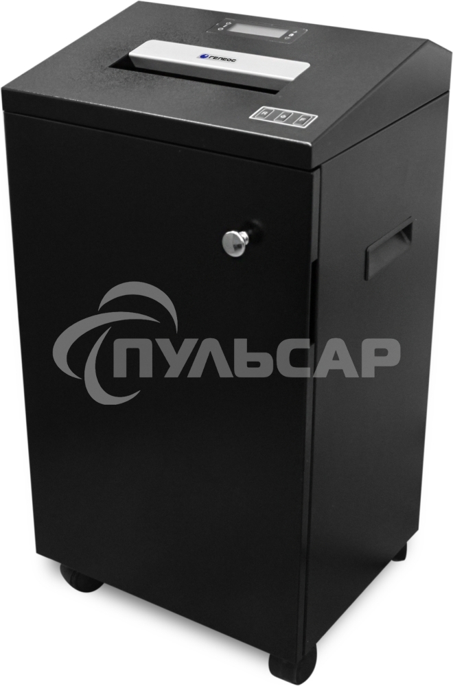 Уничтожитель документов ГЕЛЕОС УА92-7+, DIN P-7 (7 ур-нь секр.), фрагмент 0,8х1мм, 6-7 лист (70г/м2), 92 литра