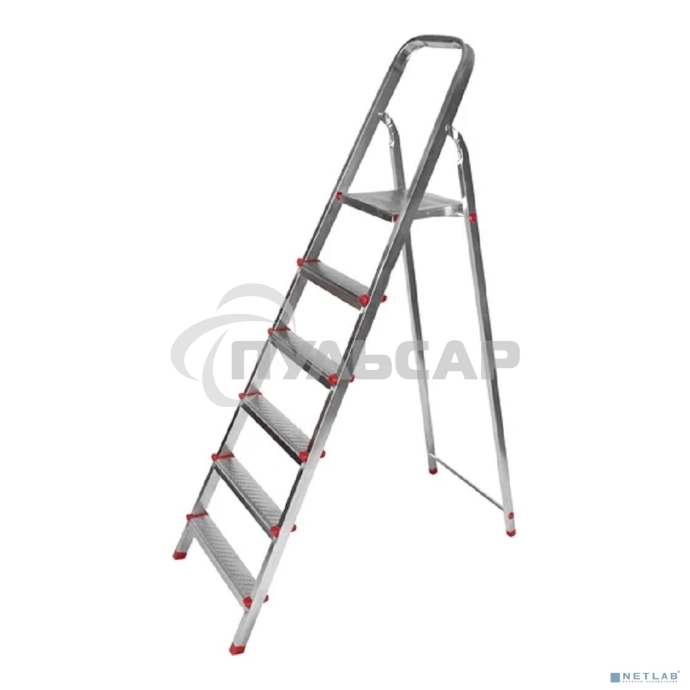 Стремянка металлическая 6 ступенек, усиленный профиль Rexant 12-5056