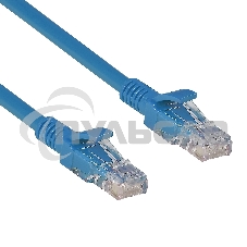 Патч-корд ExeGate UTP-RJ45-RJ45-C6-0,5M-BL, UTP, cat.6, 0,5м, синий