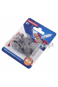 Защитный колпачок Rexant для штекера 8Р8С (Rj-45), серый (5шт.)