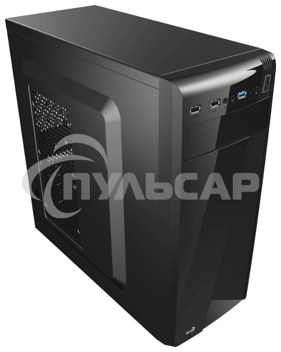 Компьютерный корпус Aerocool / Formula CS-1101 черный без БП ATX 2x120мм 1x140мм 2xUSB 2.0 1xUSB 3.0 audio