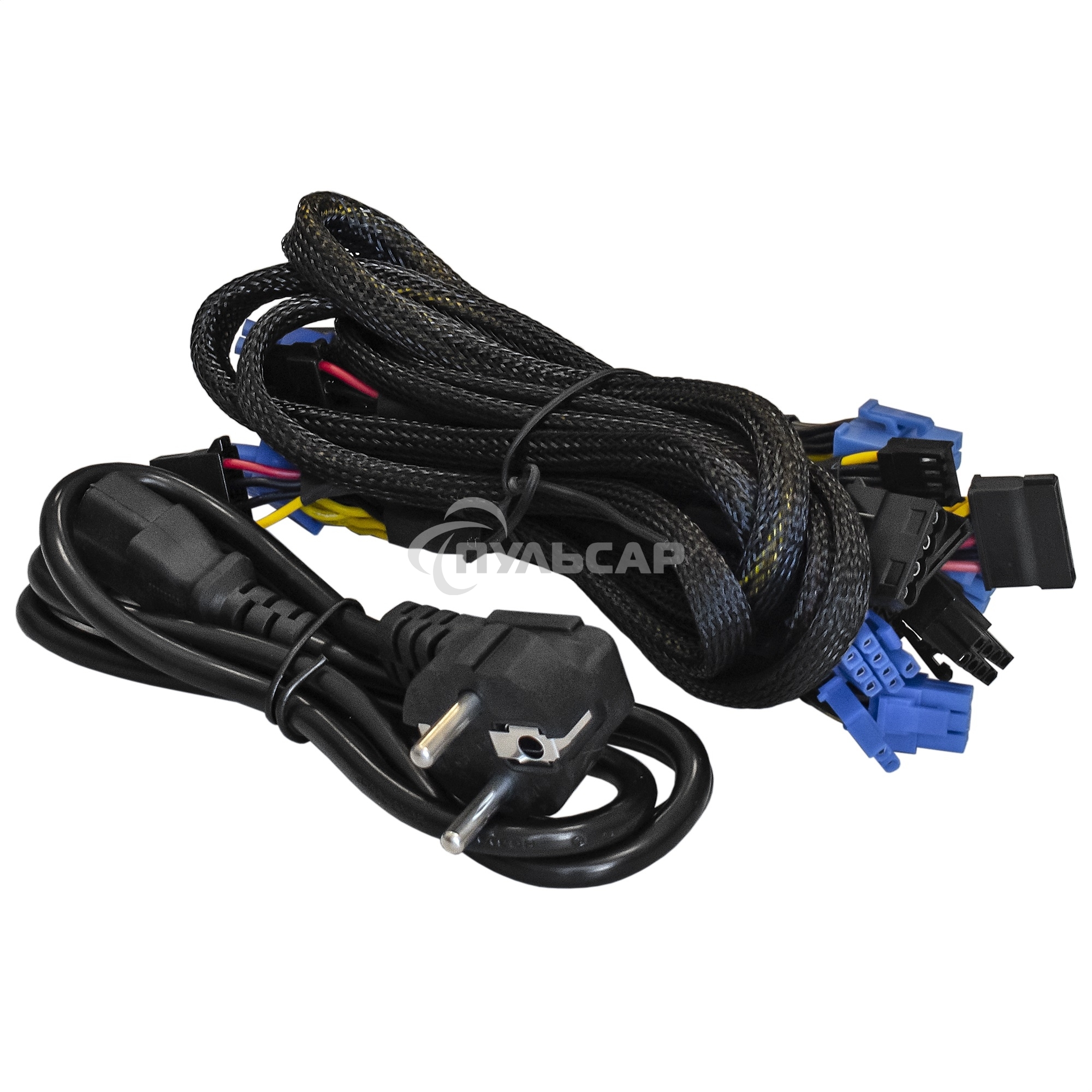 Блок питания серверный 600W ExeGate ServerPRO-600RADS (ATX, for 3U+ cases, APFC, КПД 80% (80 PLUS), 14cm fan, 24pin, (4+4)pin, PCIe, 5xSATA, 4xIDE, FDD, Cable Management, black)