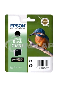 Картридж струйный Epson C13T15914010 фото черный (850 стр) для Epson St Ph R2000