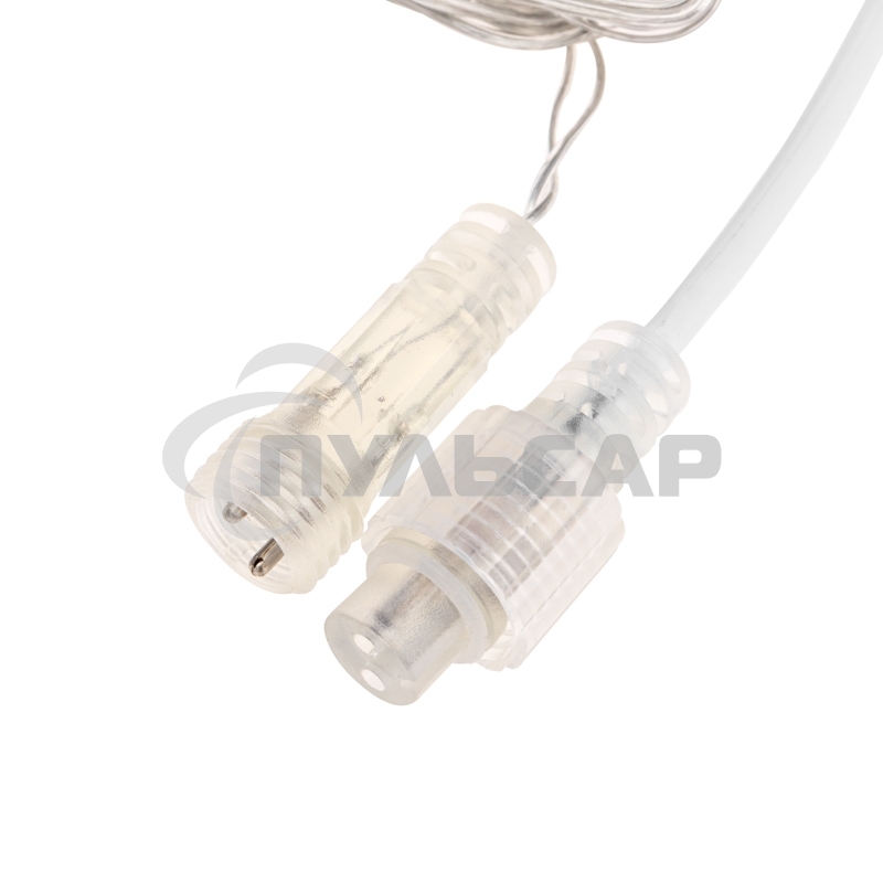 Гирлянда Neon-night Дождь светодиодный 2х1,5м, эффект мерцания, прозрачный провод, IP44, 230В, диоды ТЕПЛЫЕ БЕЛЫЕ, 150 LED