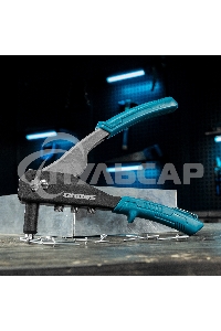 Заклепочник ручной, 260 мм, заклепки 2,4-3,2-4,0-4,8 мм Gross