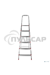 Стремянка металлическая 6 ступенек, усиленный профиль Rexant 12-5056