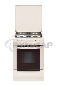 Плита газовая Gefest ПГ 6100-02 0167 бежевый, конфорок 4 шт, духовка 52 л, 60 см x 85 см x 60 см