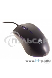 Мышь проводная Oklick 245M черный, 1000 dpi, USB, кнопки - 3