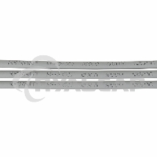 Термоусаживаемая трубка Rexant 5,0/2,5 мм, серая, упаковка 50 шт. по 1 м