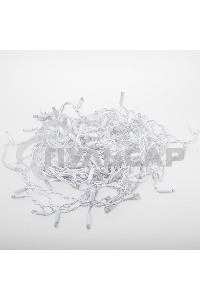 Гирлянда Neon-night Айсикл (бахрома) светодиодный, 4,8 х 0,6 м, белый провод, 230 В, диоды теплый белый, 176 LED