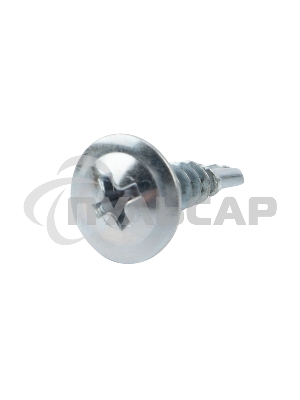 Саморез с прессшайбой KRANZ ПШС сверло 4.2х16, короб (200 шт./уп.)