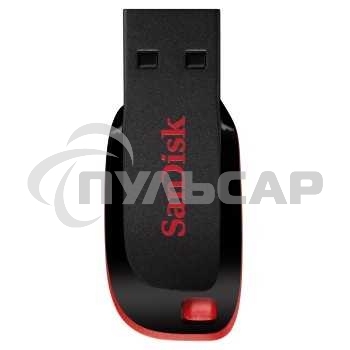 Флешка USB Sandisk 64 Gb Cruzer Blade SDCZ50-064G-B35 USB 2.0 черный/красный
