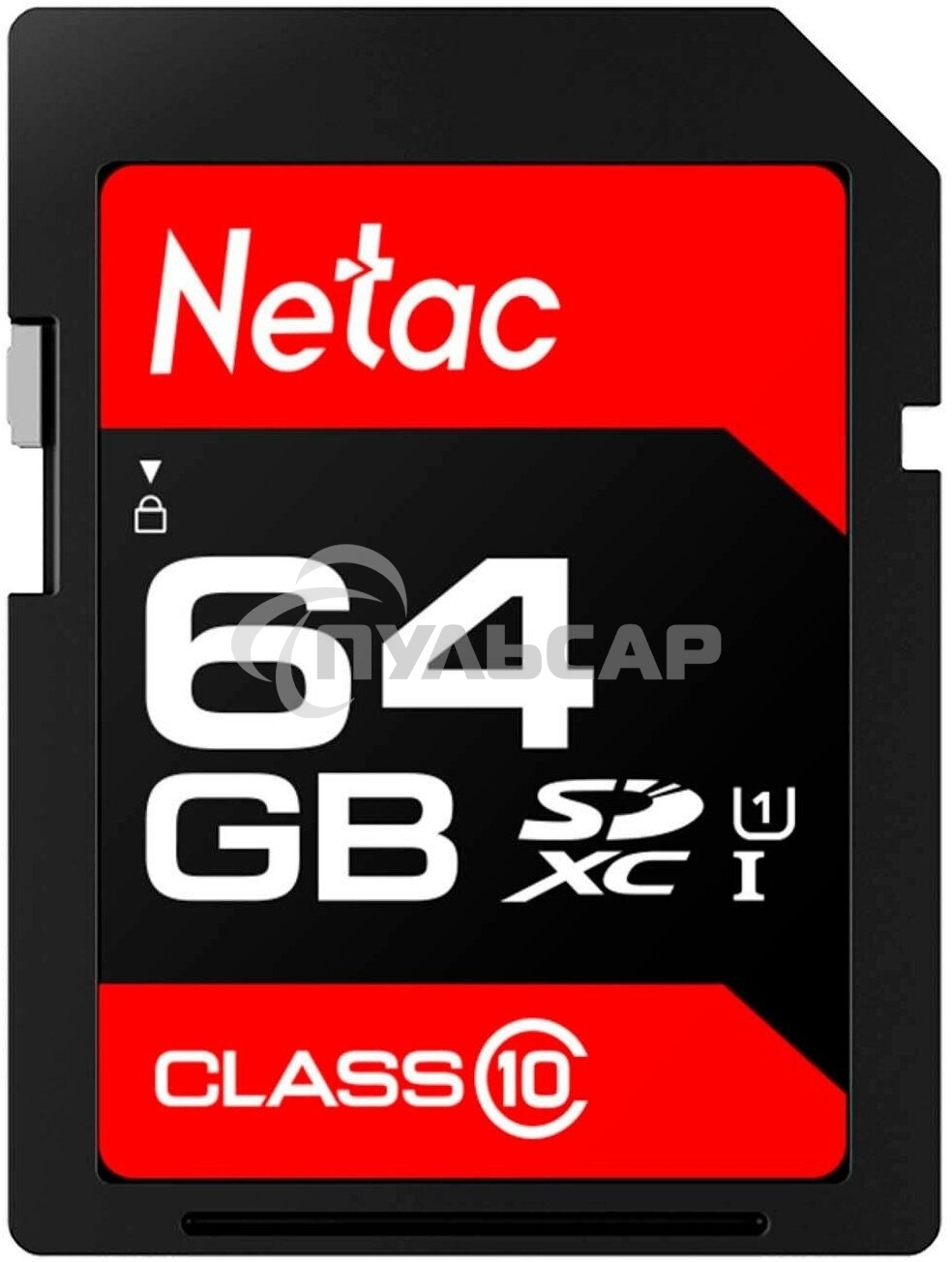 Флеш карта SDHC 64Gb Netac Class 10 UHS-I U1 P600 NT02P600STN-064G-R
