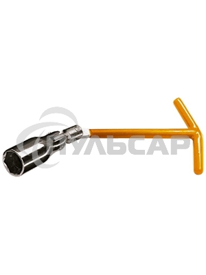 Ключ свечной, 16 мм, с шарниром Sparta