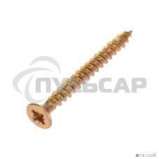 Саморез универсальный KRANZ 3х30, желтый цинк, пакет (20шт.)