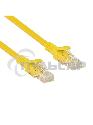 Патч-корд ExeGate UTP-RJ45-RJ45-C6-0,5M-YL, UTP, cat.6, 0,5м, желтый