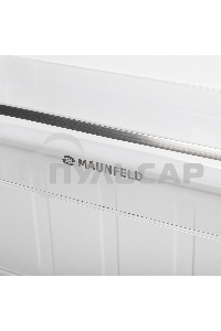 Холодильник Maunfeld MFF176SFSB черный двухкамерный 188/75л морозилка снизу, ручная разморозка