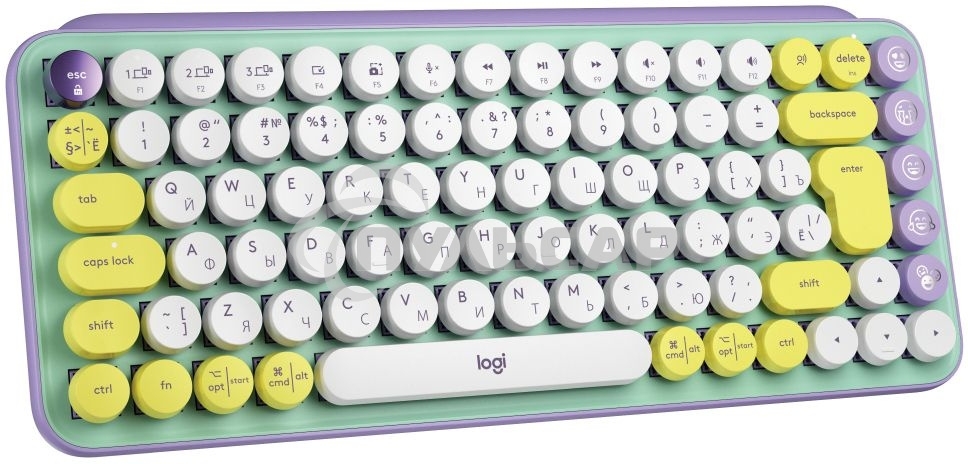 Клавиатура беспроводная Logitech Keyboard POP KEYS DAYDREAM_MINT