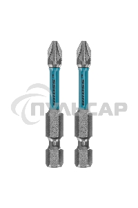 Набор бит торсионных PZ2x50 мм, для ударных шуруповертов, 2 шт. Gross