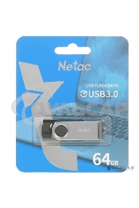 Флешка USB Netac U505 64 Gb <NT03U505N-064G-30BK>, USB 3.0
