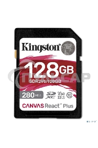 Флеш карта SDXC Kingston SDR2V6/128Gb Canvas React Plus w/o adapter 128Gb
