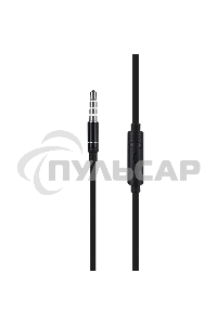 Наушники проводные-вставки с микрофоном Hoco M16 черный