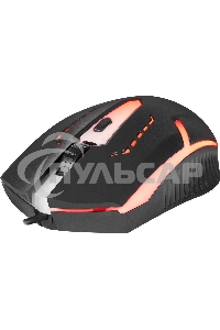 Мышь проводная Defender Hit MB-601 черный, 1200 dpi, USB, кнопки - 4