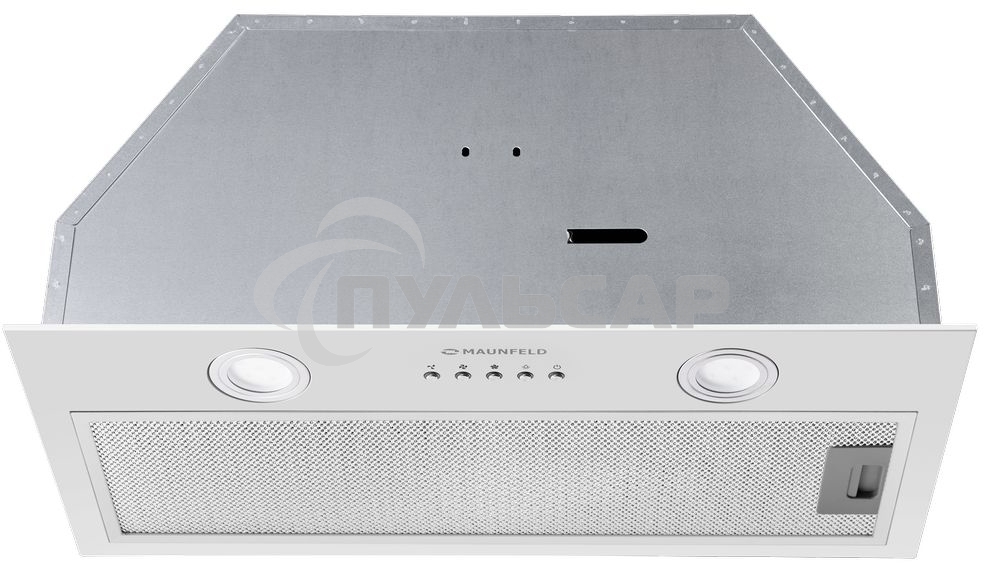 Вытяжка встраиваемая Maunfeld Trapeze 602M белый, 60 см, 1150 куб. м/ч, 54 дБ