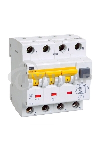 Выключатель автоматический дифференциального тока Iek MAD22-6-032-C-30 АВДТ 34 C32 30мА