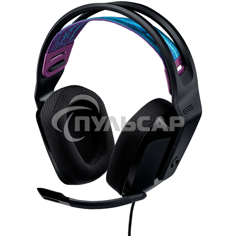 Гарнитура Logitech Headset G335 Wired Black Gaming -3.5 мм