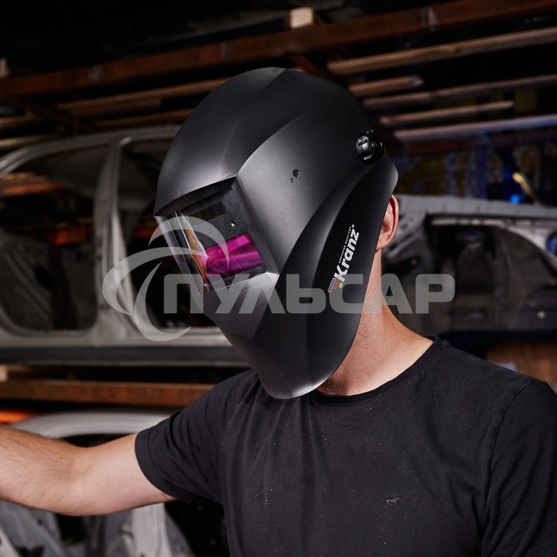 Маска сварщика с автоматическим светофильтром 