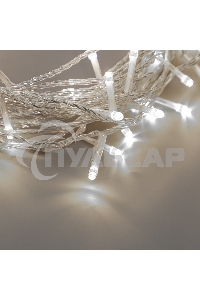 Гирлянда Neon-night Нить 20м, с эффектом мерцания, прозрачный провод, IP44, 230В, диоды БЕЛЫЕ, 150 LED