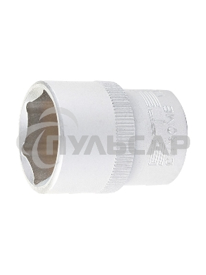 Головка торцевая, 21 мм, 6-гранная, CrV, под квадрат 1/2