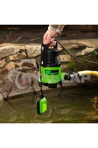 Дренажный насос СИБРТЕХ для грязной воды СДН450-35, 450 Вт, напор 5,5 м, 8000 л/ч 97263