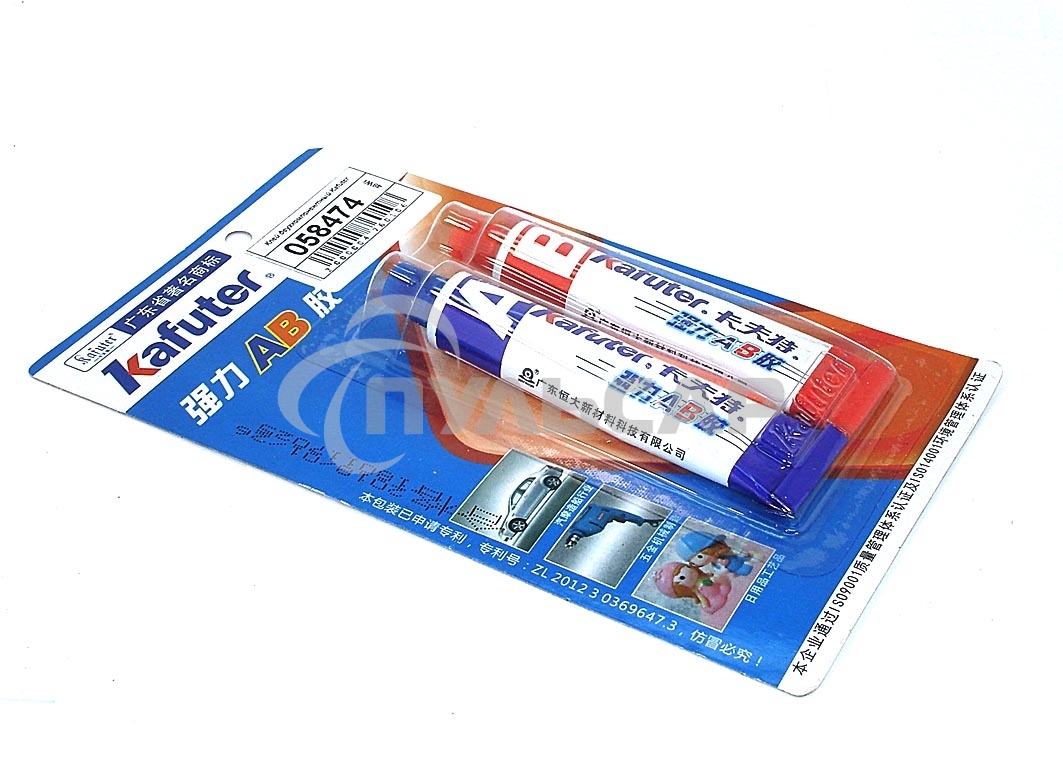 Клей двухкомпонентный (жидкая сварка) Kafuter белый 16 грамм