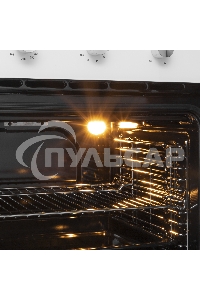 Шкаф духовой газовый с электрическим грилем Maunfeld MOGS703W, встраиваемый