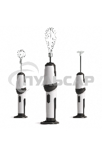 Миксер аккумуляторный Galaxy Line GL 2227, белый, ручной, 20 Вт, 2 скорости